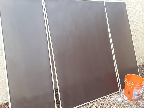 Screens after window cleaning