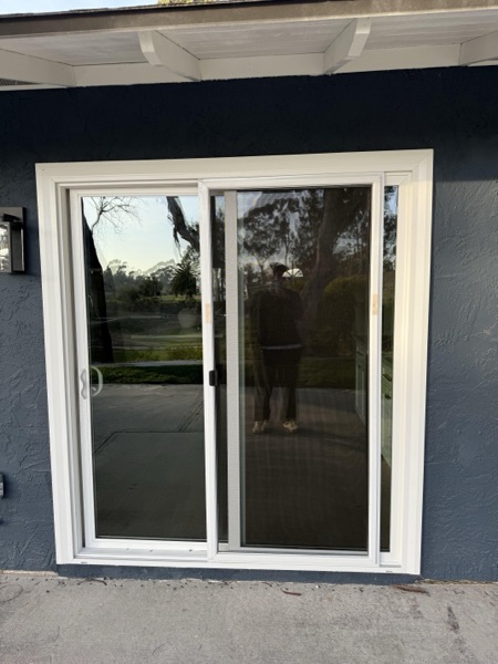 Sliding glass door